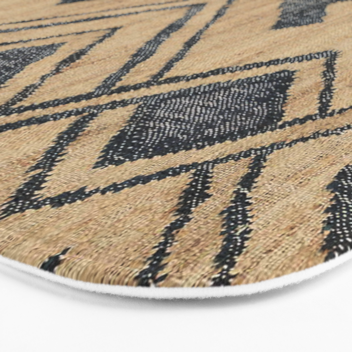 Traditional Moroccan Rug Design Bath Mat Gallery Image 3