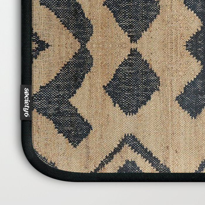 Traditional Moroccan Rug Design Laptop Sleeve Gallery Image 3