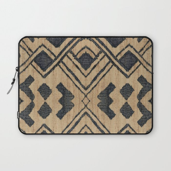 Traditional Moroccan Rug Design Laptop Sleeve Gallery Image 1