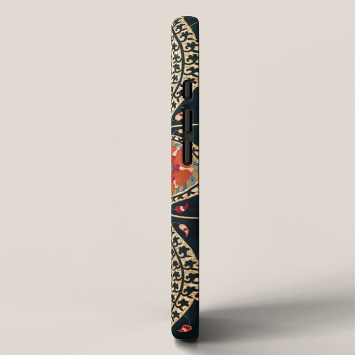 Katti Kurgan Suzani Uzbekistan Embroidery Print iPhone Case Gallery Image 2