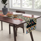 Katti Kurgan Suzani Uzbekistan Embroidery Print Table Runner Gallery Image 2
