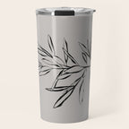 Elegant Olive Branch Travel Mug Gallery Image 1