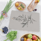 Elegant Olive Branch Cutting Board Gallery Image 2