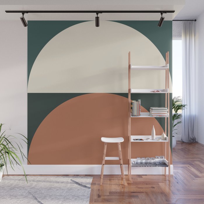 Abstract Geometric 01E Wall Mural Gallery Image 1
