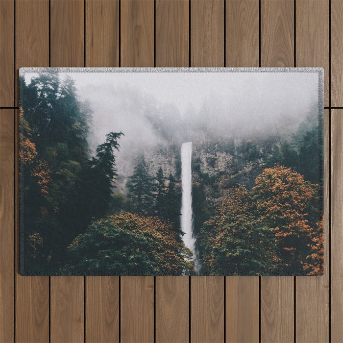 Multnomah Falls Outdoor Rug Gallery Image 1