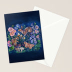 Spring Flower Garden Stationery Card Gallery Image 2