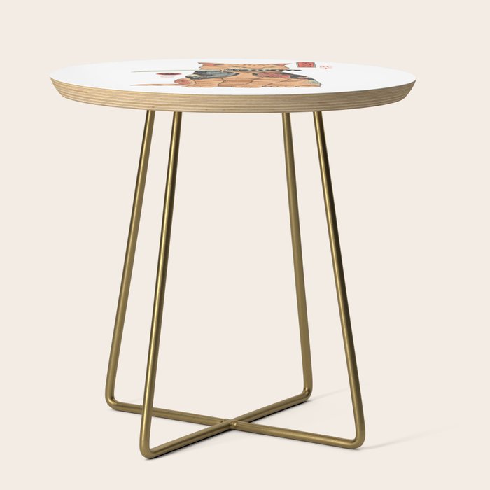 Catana White Side Table Gallery Image 1