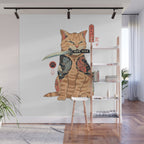 Catana White Wall Mural Gallery Image 1