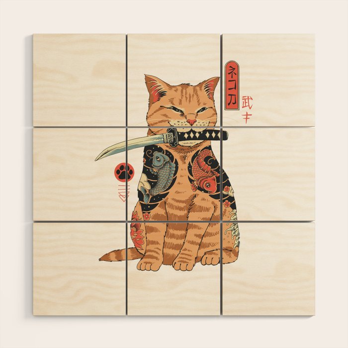 Catana White Wood Wall Art Gallery Image 1