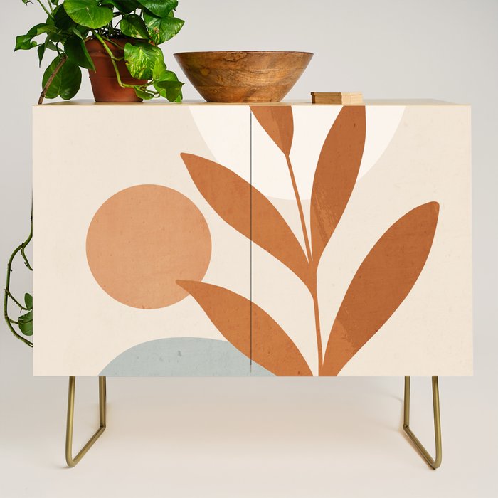 Abstract Minimal -Plant 10 Credenza Gallery Image 1