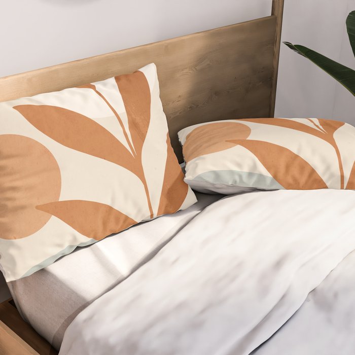Abstract Minimal -Plant 10 Pillow Sham Gallery Image 2