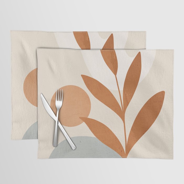 Abstract Minimal -Plant 10 Placemat Gallery Image 1