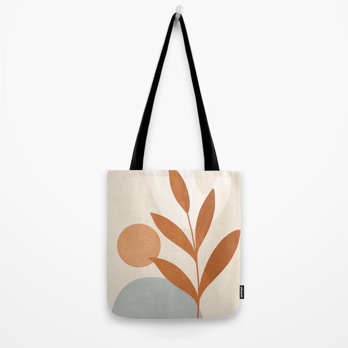 Abstract Minimal -Plant 10 Tote Bag Gallery Image 2
