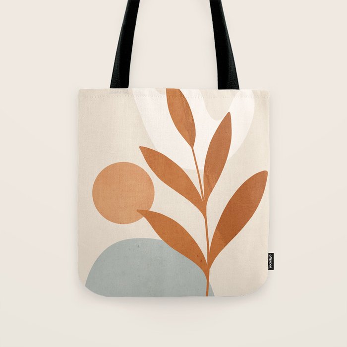 Abstract Minimal -Plant 10 Tote Bag Gallery Image 1
