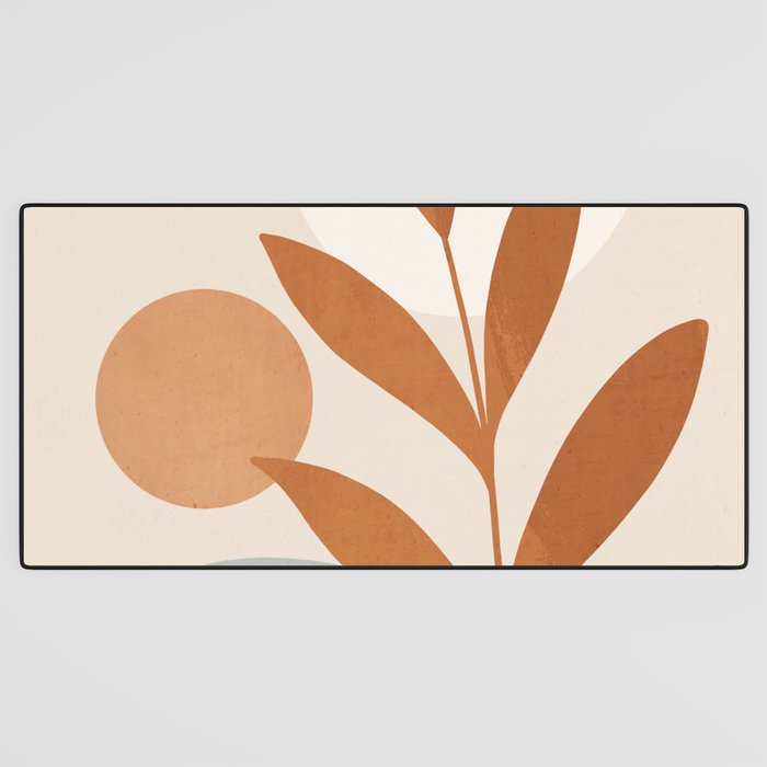 Abstract Minimal -Plant 10 Desk Mat Gallery Image 3