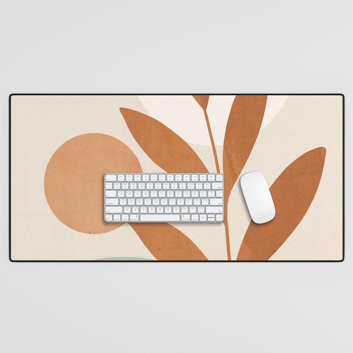 Abstract Minimal -Plant 10 Desk Mat Gallery Image 1