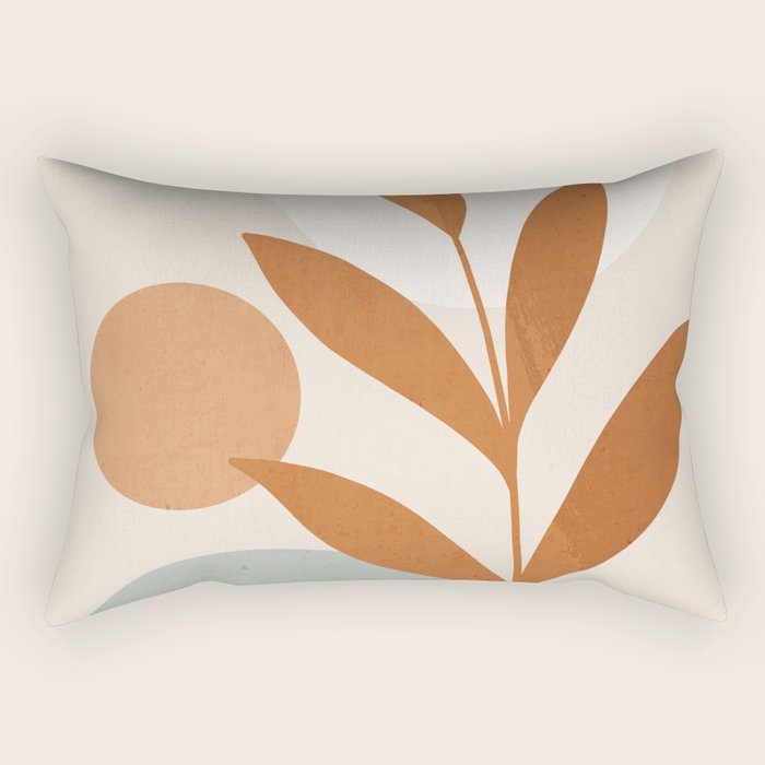 Abstract Minimal -Plant 10 Rectangular Pillow Gallery Image 2