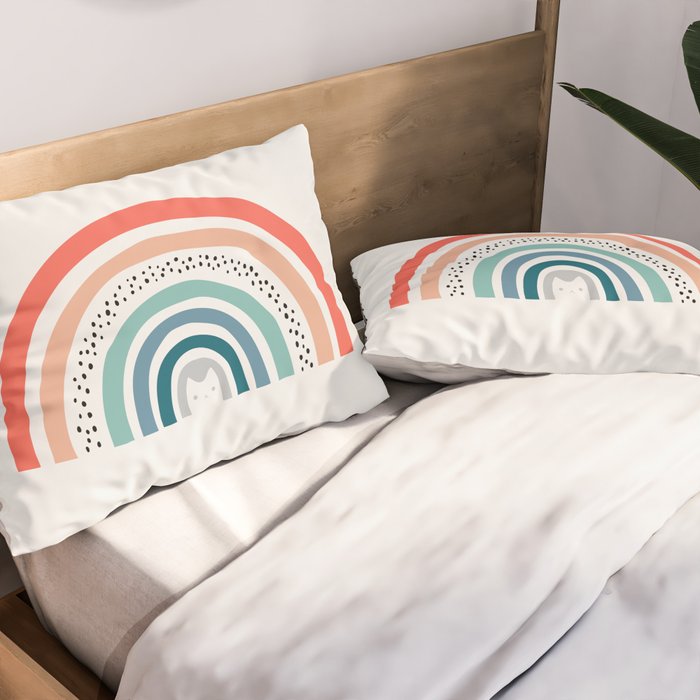 Cat Landscape 86 Pillow Sham Gallery Image 2