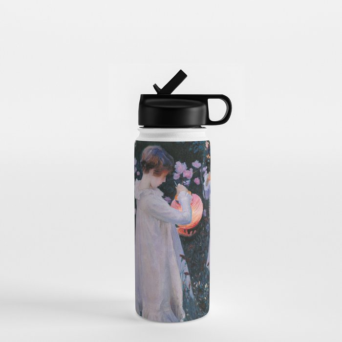 Carnation, Lily, Lily, Rose Water Bottle Gallery Image 1
