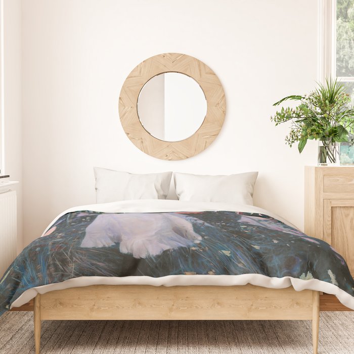 Carnation, Lily, Lily, Rose Duvet Cover Gallery Image 3