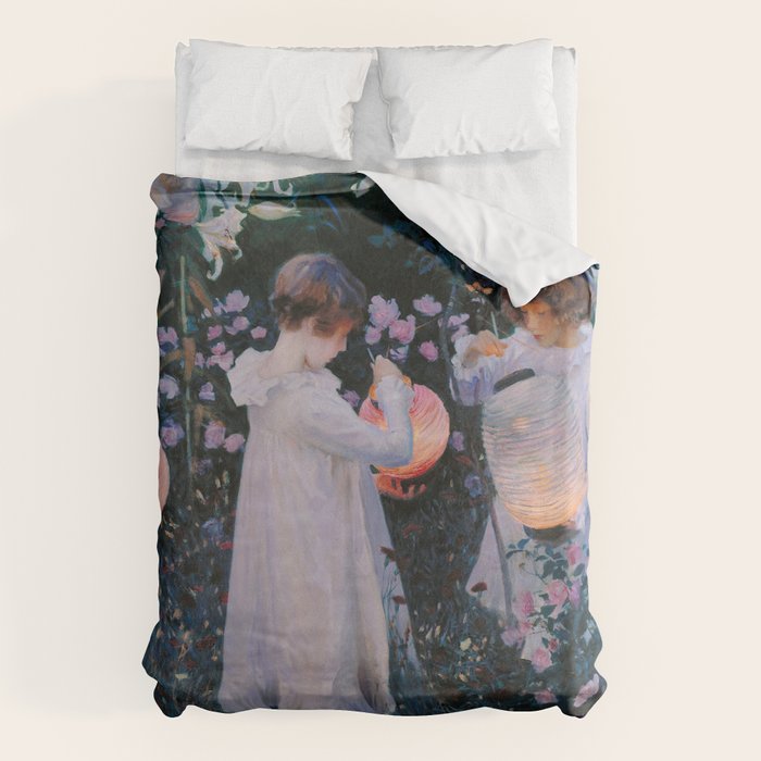 Carnation, Lily, Lily, Rose Duvet Cover Gallery Image 6