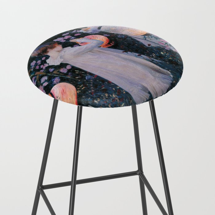 Carnation, Lily, Lily, Rose Stool Gallery Image 2