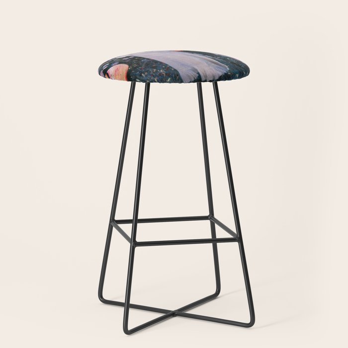 Carnation, Lily, Lily, Rose Stool Gallery Image 1