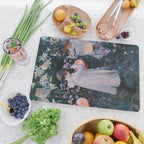 Carnation, Lily, Lily, Rose Cutting Board Gallery Image 2
