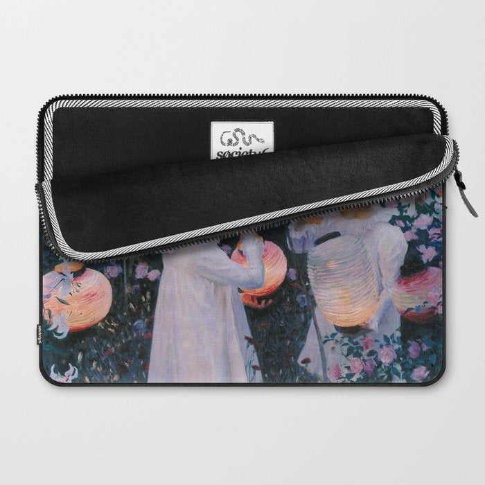 Carnation, Lily, Lily, Rose Laptop Sleeve Gallery Image 2