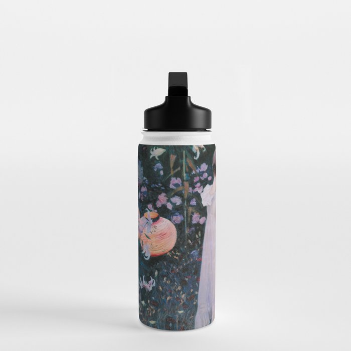 Carnation, Lily, Lily, Rose Water Bottle Gallery Image 3
