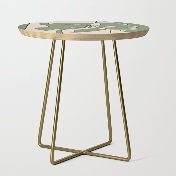 Abstract Faces 8 Side Table Gallery Image 1