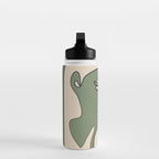 Abstract Faces 8 Water Bottle Gallery Image 3