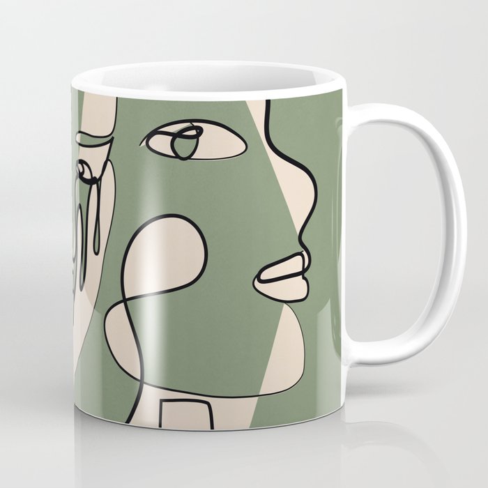 Abstract Faces 8 Coffee Mug Gallery Image 1