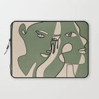 Abstract Faces 8 Laptop Sleeve Gallery Image 1