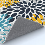Modern Teal, Yellow and Blue Rug Gallery Image 4