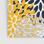 Modern Teal, Yellow and Blue Poster Gallery Image 3