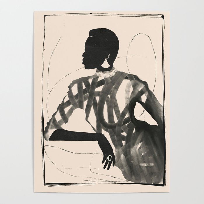 Lady Portrait  Poster Gallery Image 1