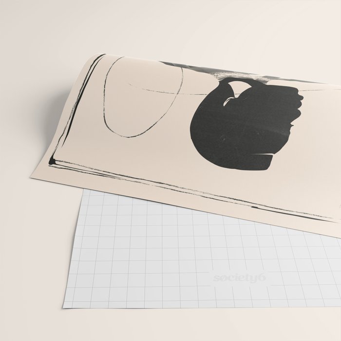 Lady Portrait  Wrapping Paper Gallery Image 2