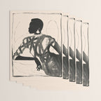 Lady Portrait  Wrapping Paper Gallery Image 3