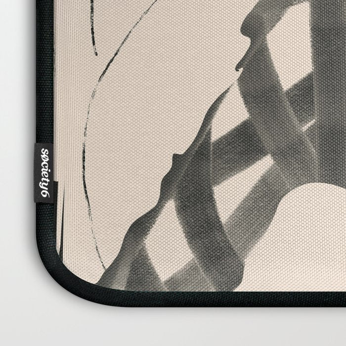 Lady Portrait  Laptop Sleeve Gallery Image 3