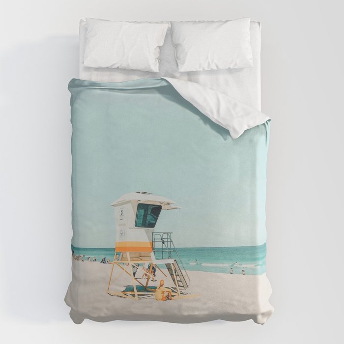 Aussie lifeguard Duvet Cover Gallery Image 1