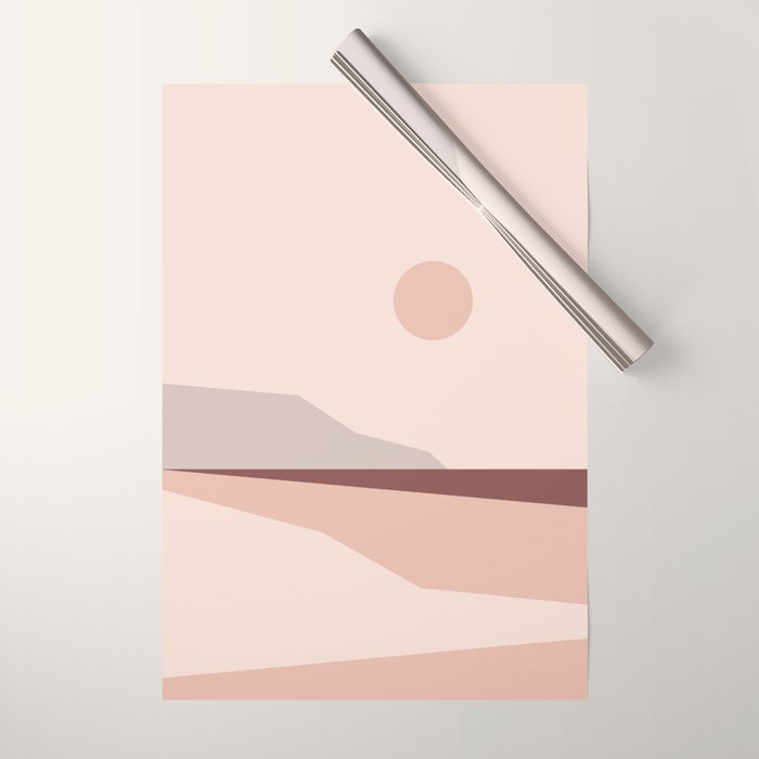 Abstract Landscape 02 Wrapping Paper Gallery Image 1