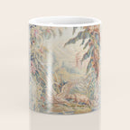 Antique 19th Century French Aubusson Landscape Tapestry with Swan Coffee Mug Gallery Image 4