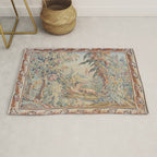 Antique 19th Century French Aubusson Landscape Tapestry with Swan Rug Gallery Image 1