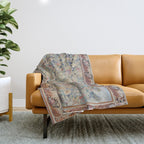 Antique 19th Century French Aubusson Landscape Tapestry with Swan Throw Blanket Gallery Image 1