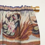 Antique 19th Century French Aubusson Landscape Tapestry with Swan Window Curtain Gallery Image 2