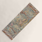 Antique 19th Century French Aubusson Landscape Tapestry with Swan Yoga Mat Gallery Image 1