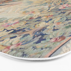 Antique 19th Century French Aubusson Landscape Tapestry with Swan Bath Mat Gallery Image 3