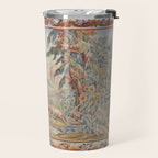Antique 19th Century French Aubusson Landscape Tapestry with Swan Travel Mug Gallery Image 2