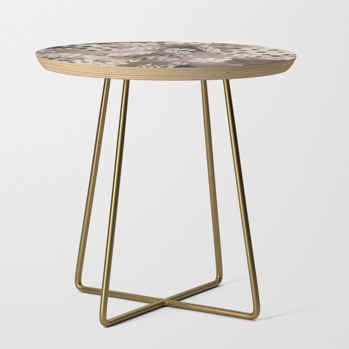 Modern animal print 75 Side Table Gallery Image 1